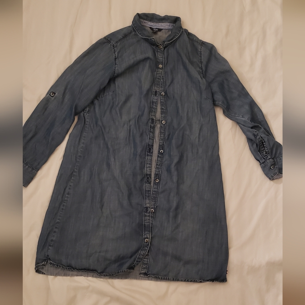 Hatley Long Blue Denim Jacket